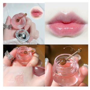 Beauty For B Lip Gloss Hidratante labial potinho de mel e Cereja - Image 4